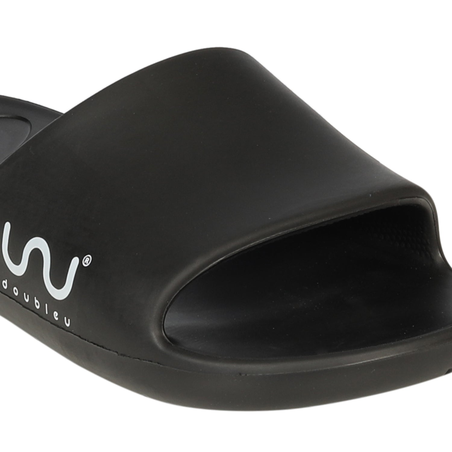 Doubleu Women Regular Black Flip Flops