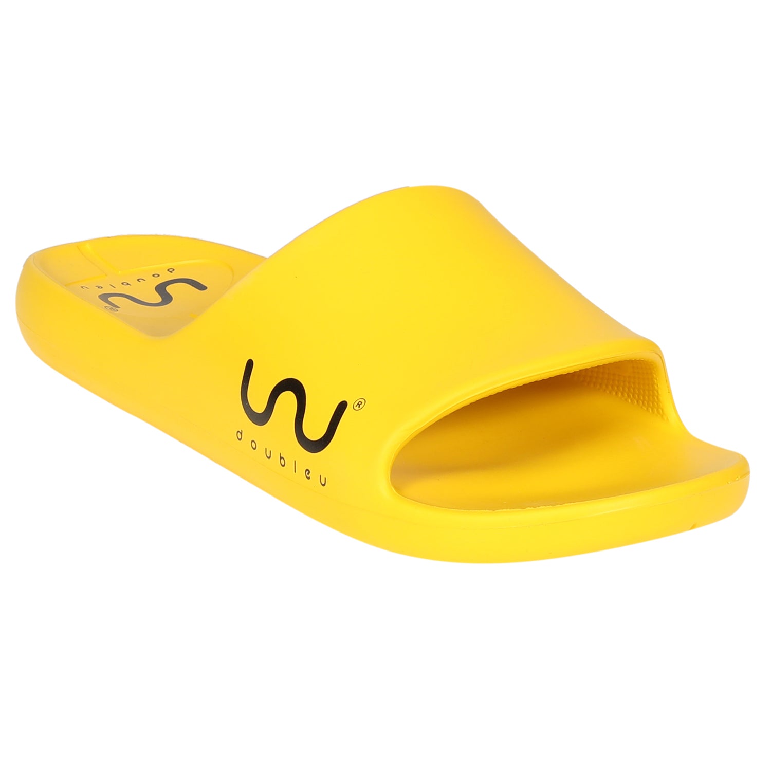 Doubleu Men Regular Yellow Flip Flops