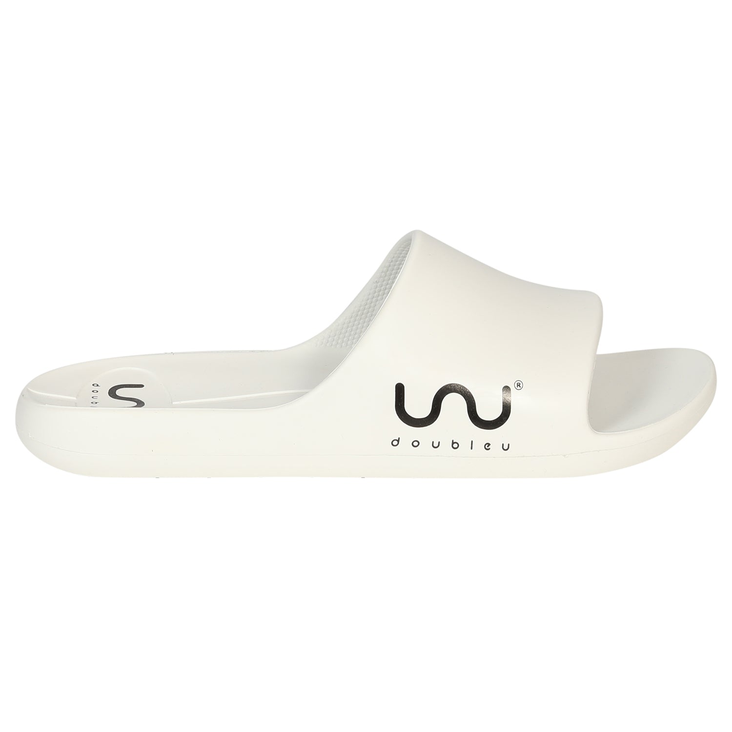 Doubleu Men Regular White Flip Flops