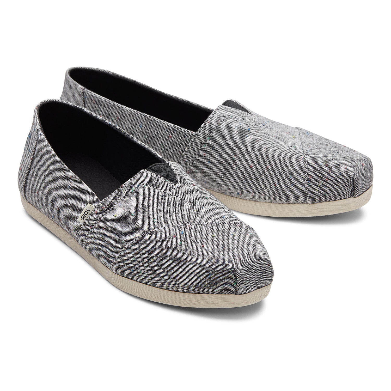 Women's Lightweight Grey Casual Shoes Slip On