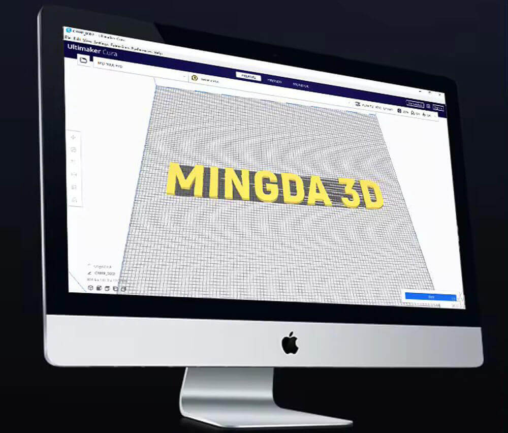 Mingda MD 600 MD-600 Pro Large Format 3D Printer Professional Large Scale Industrial 3D Printer Build Volume Big Print Size 600x600x600mm