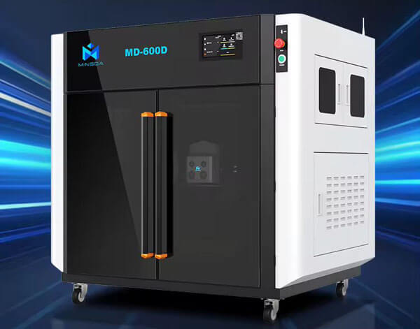 Mingda MD 600D MD-600D Large Format Independent Dual Extruder IDEX 3D Printer Multicolor Fast 3D Printer Large Scale Build Volume 600x600x600mm