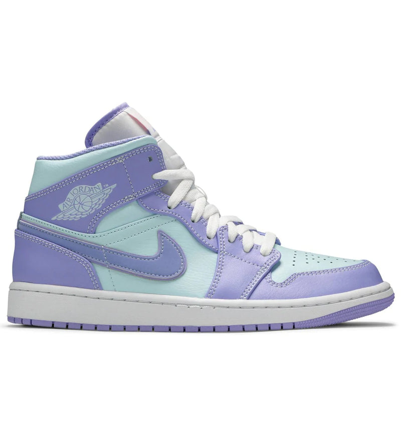 aqua and purple jordans