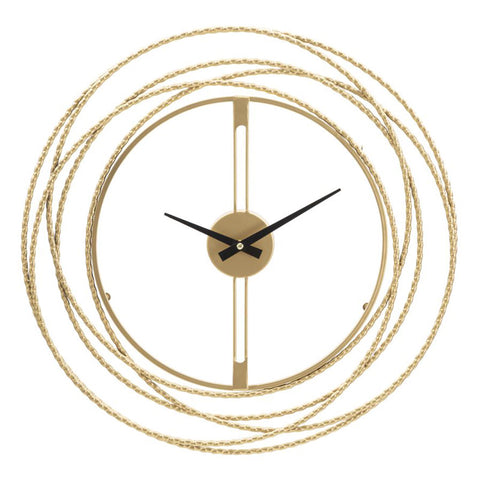 Orologio da parete di lusso Design moderno arte grande formato colore oro  semplice orologio da parete