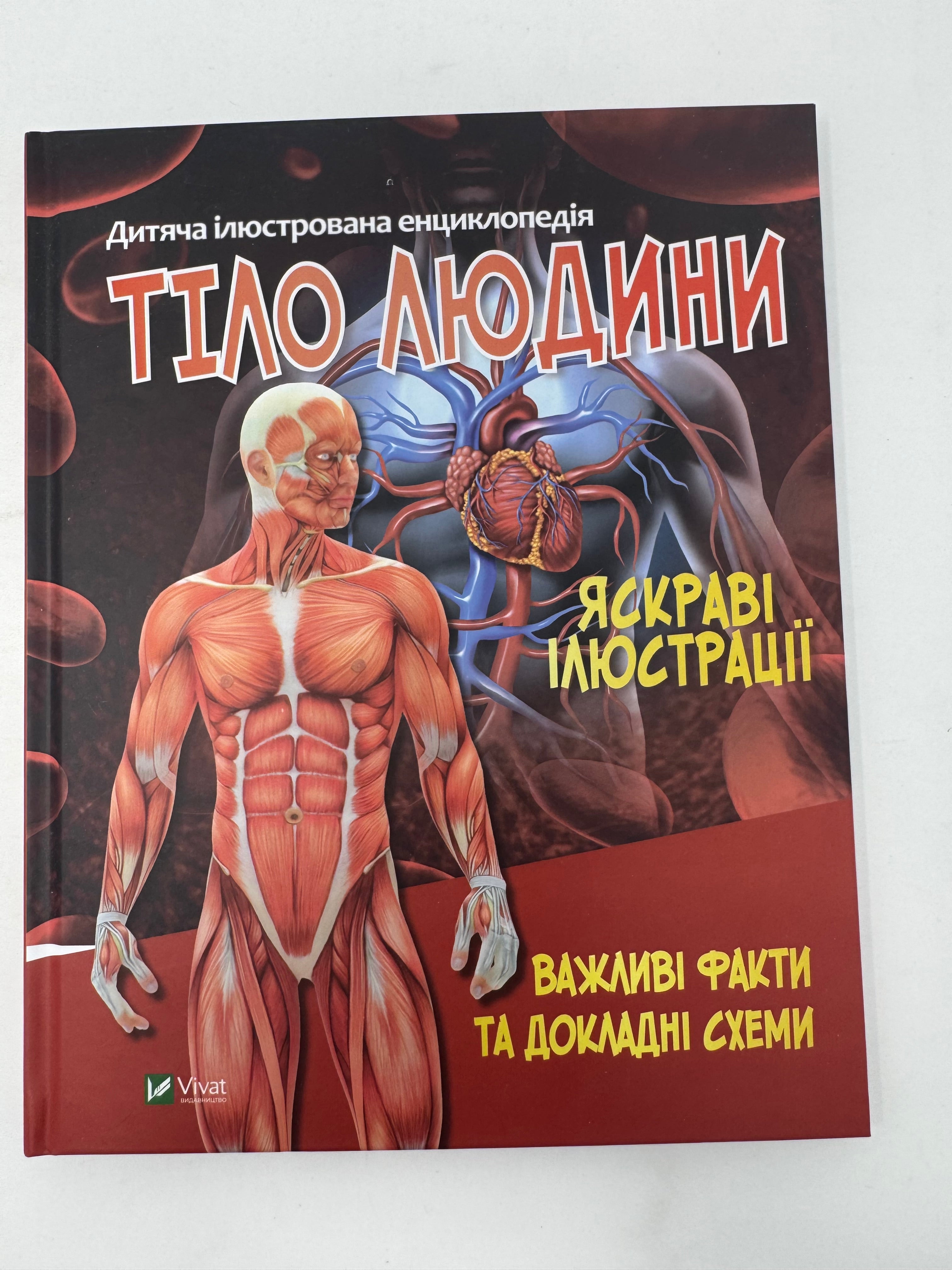 Тіло людини. Важливі факти та докладні схеми. Дитяча ілюстрована енциклопедія / Дитячі енциклопедії