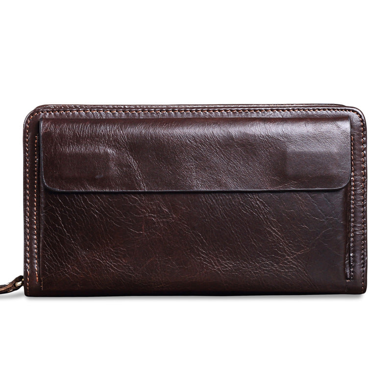 Men Small Bag/Leather Wallet/Business Casual Wallet
