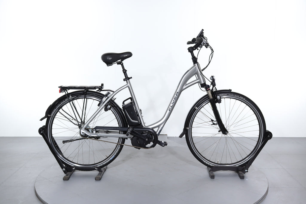 groentje bagageruimte Praktisch Flyer T8.1 Comfort E-bike refurbished | Upway