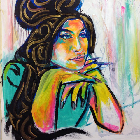 Amy Winehouse by Yashiva Robinson 2015