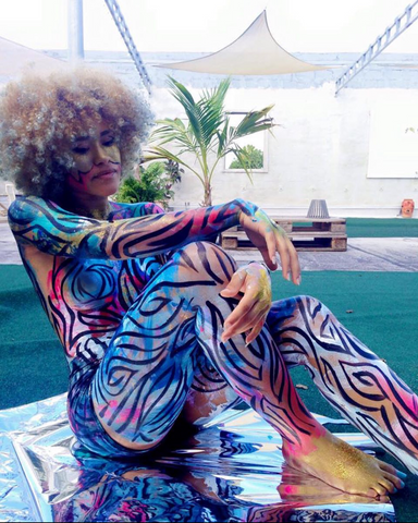 Bodypaint By Miami Multidisciplinary Artist Yashiva Robinson 2015