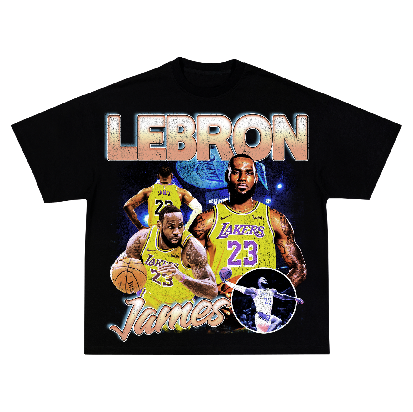 LEBRON JAMES VINTAGE TEE