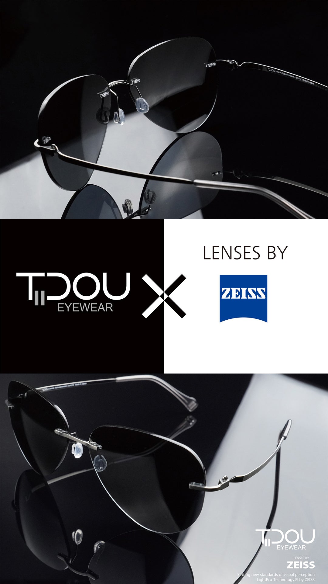 TidouXZeiss Titanium Sunglass