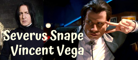 Severus Snape and Vincent Vega