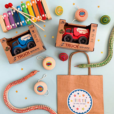 43 Eco-friendly party bag fillers for kids parties