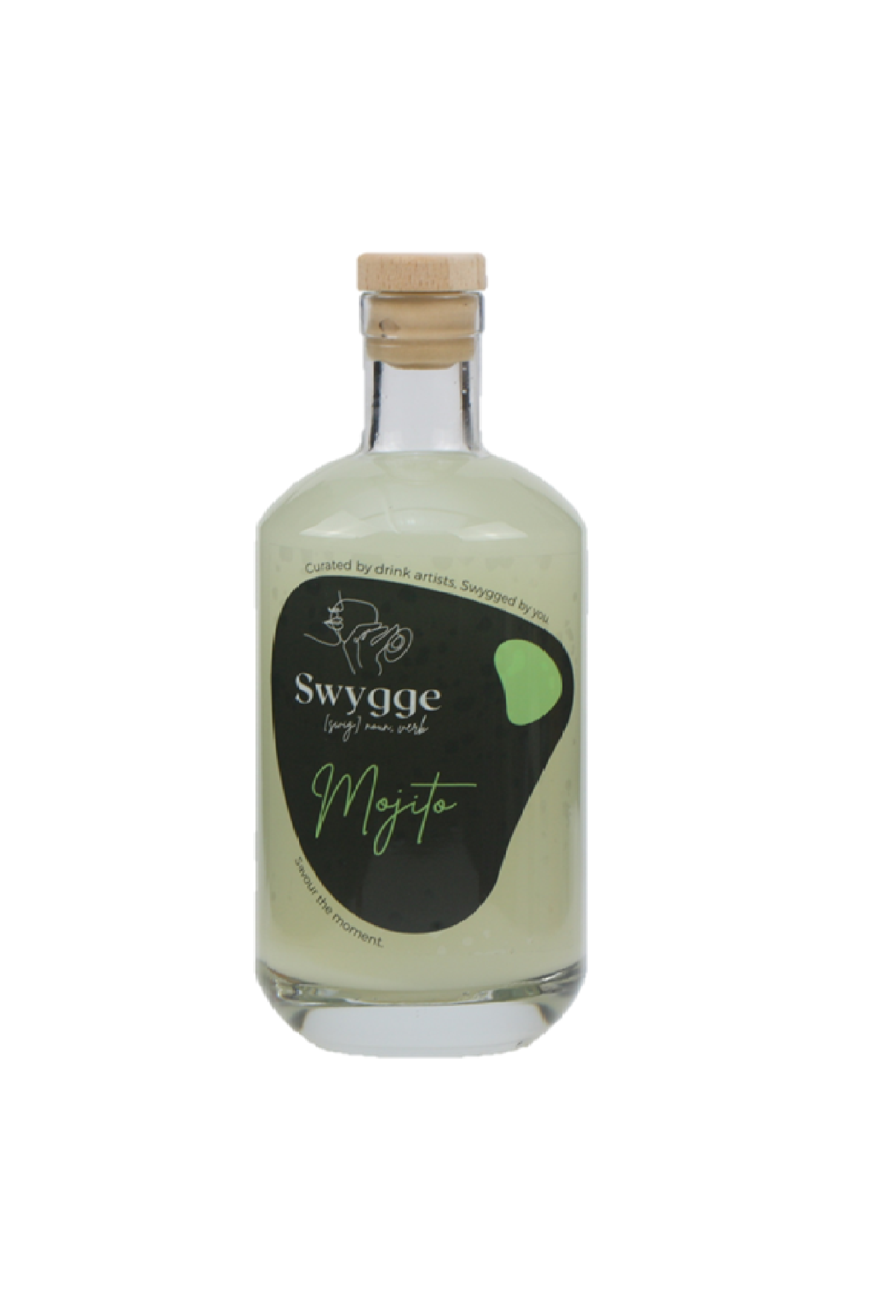 Cagette chocolat fourré liqueur Mojito 108g