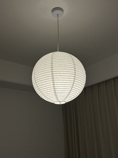 Customer Review Photo for WIND JAPANESE PAPER LAMPSHADE at maija.com.au