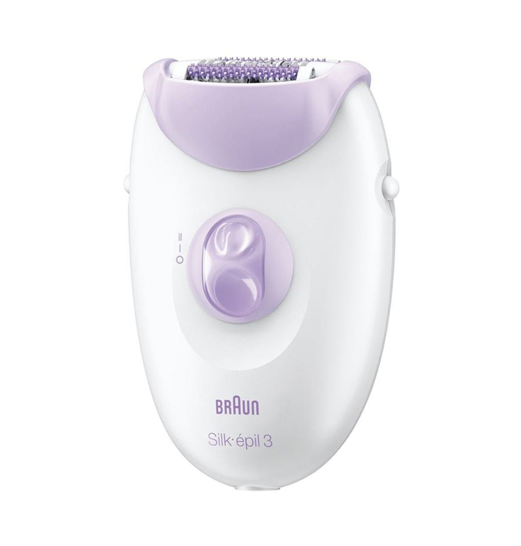 Braun Silk-épil 9 Epilator for Face and Body, White and Fuchsia, 9-538 -  UPC: 4210201108269