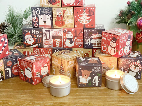 candle advent calendar