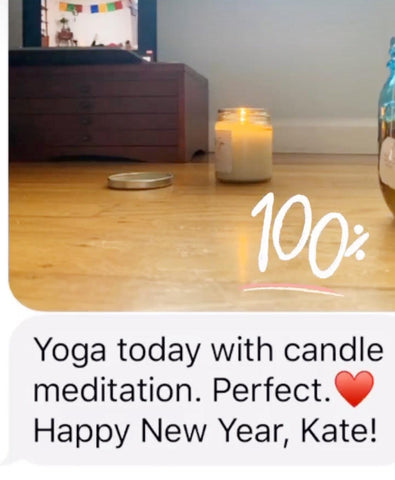 candles for yoga