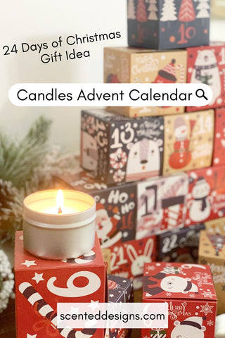 advent calendar candles