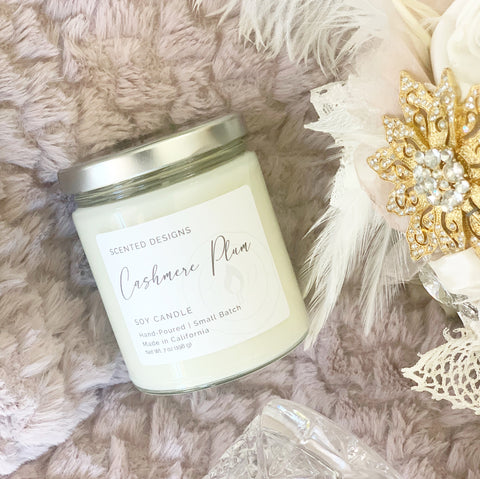 cashmere plum candle