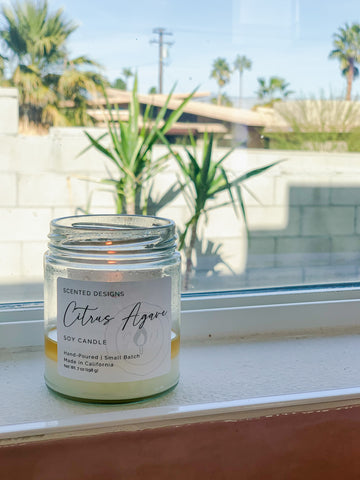 sweet citrus candle