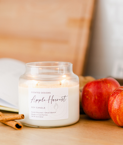 apple cinnamon candle for fall