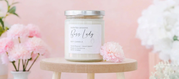 boss babe candle