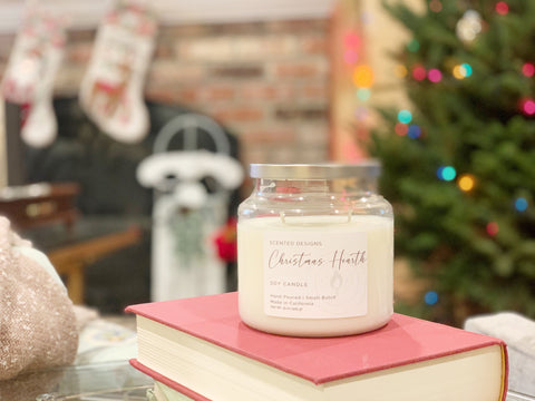 Christmas Morning Candle - Scented Holiday Candle, Scents of