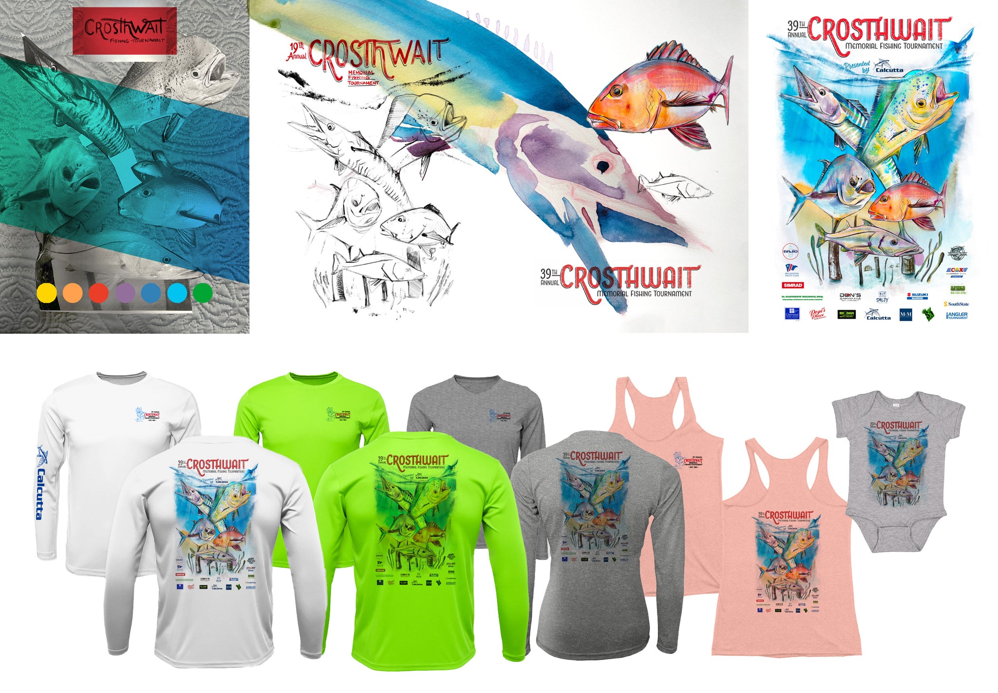 Custom Fishing Shirts Bradenton Crosthwait Fishing Tournament