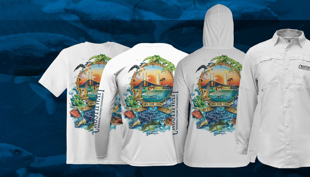 Fishing Tournament Shirt and Gear from Salty Printing®