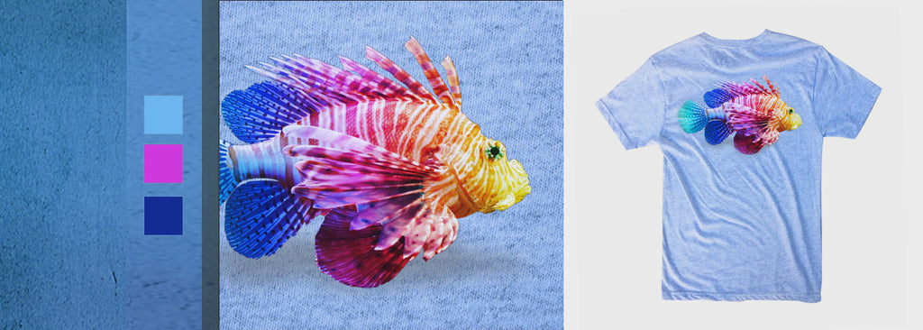 Digital Printing services for t-shirts at Salty Printing