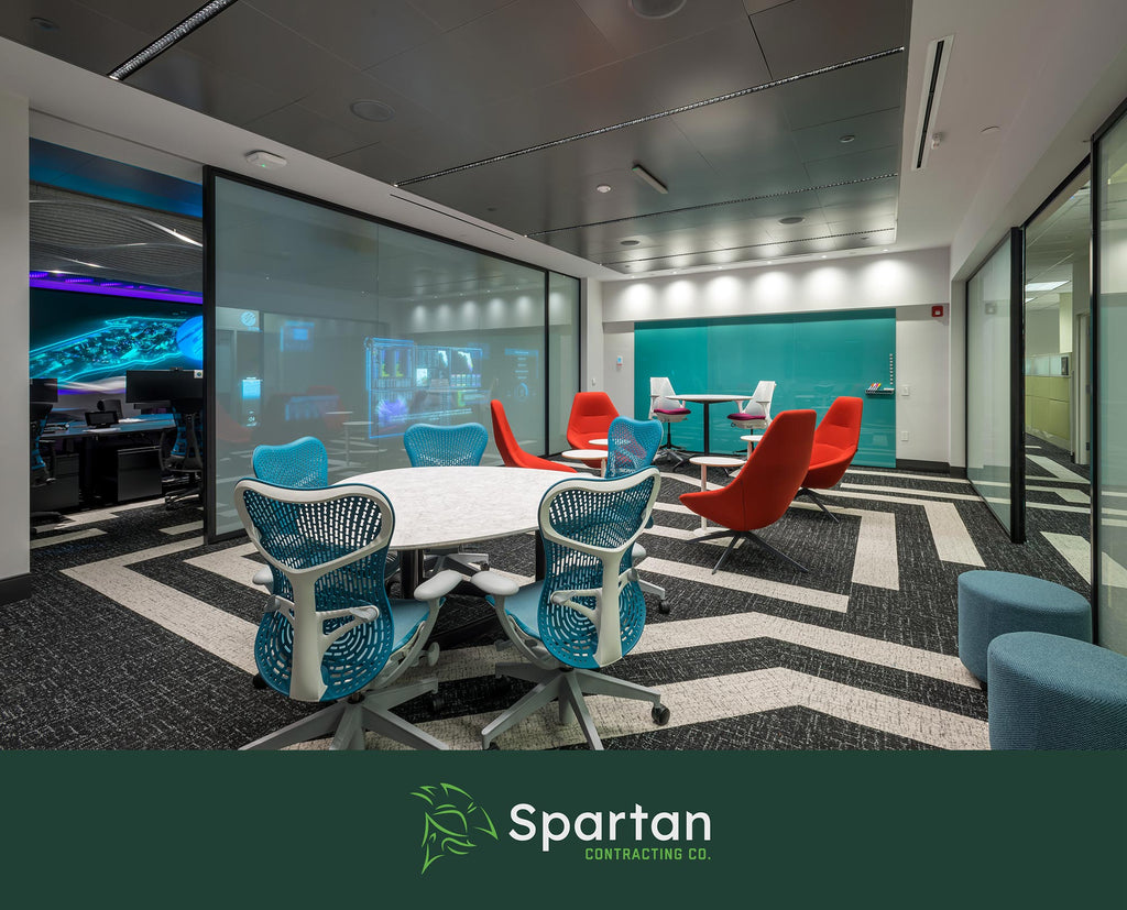 Spartan Contracting custom interior design and build.