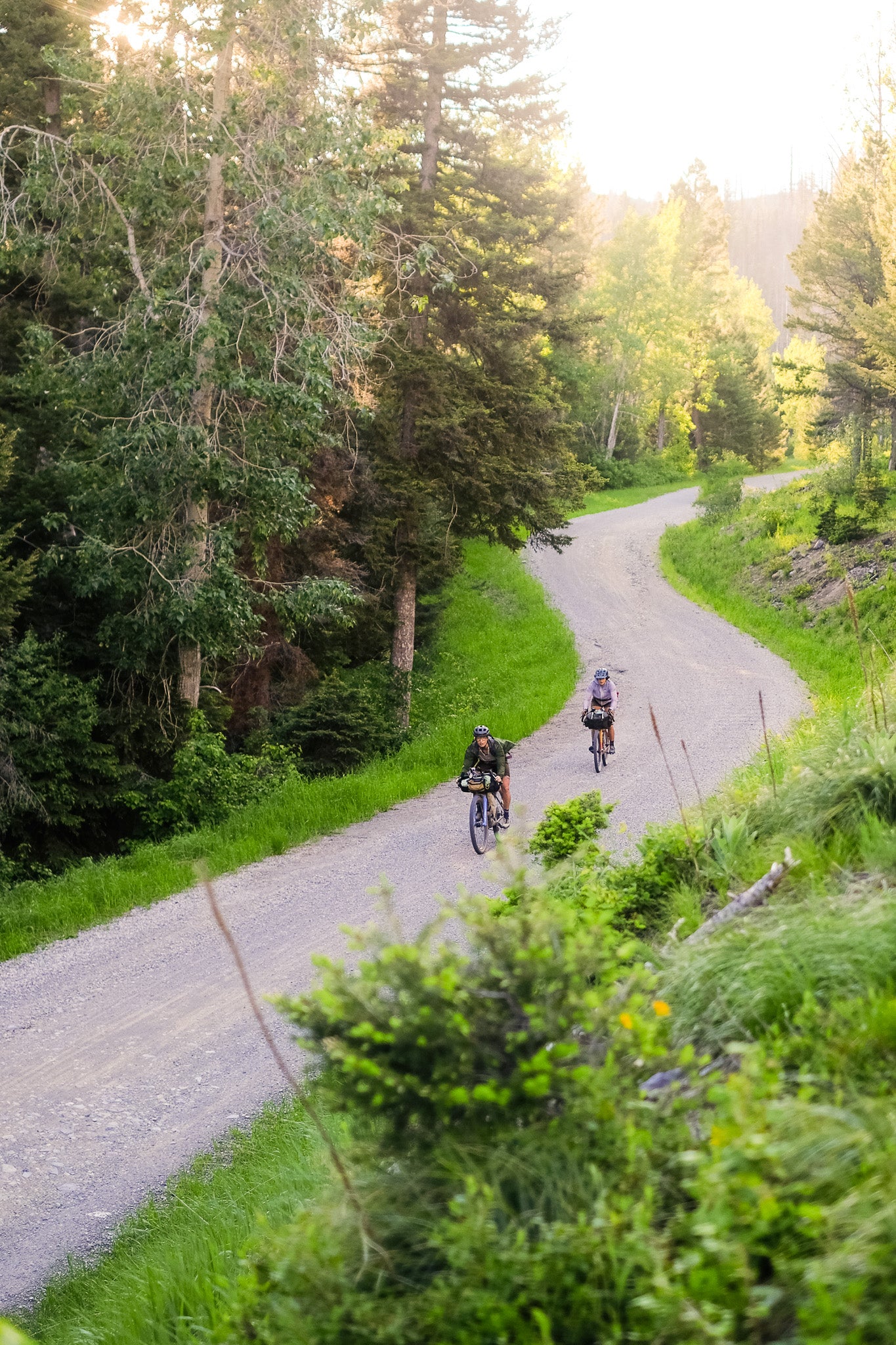 Sklar riding the tour divide