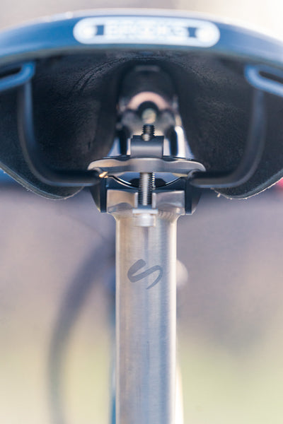 sklar titanium seatpost gravel bike