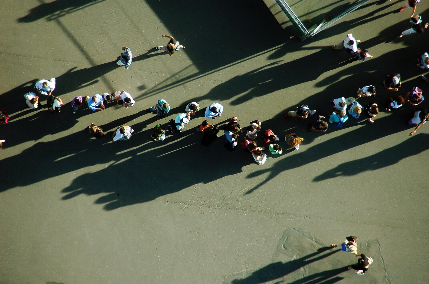 Image of people in a stadium