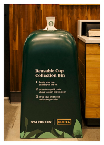 At these Starbucks stores, every cup is now reusable – Turn Systems