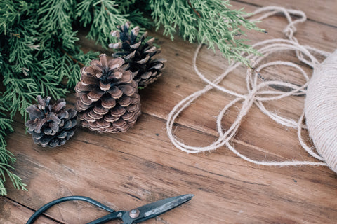 sustainable holiday season reuse materials