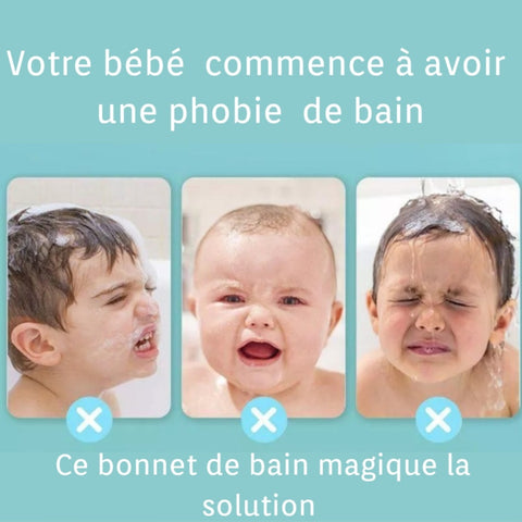 bonnet de bain bebe