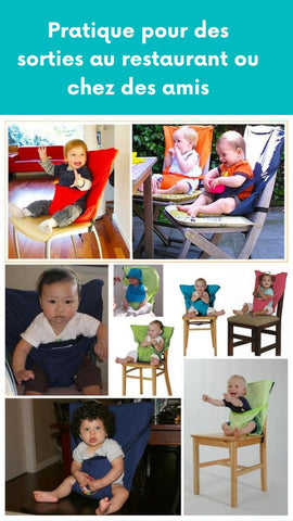 Harnais chaise bébé  EASY-SEAT™ – Bébé Calinou