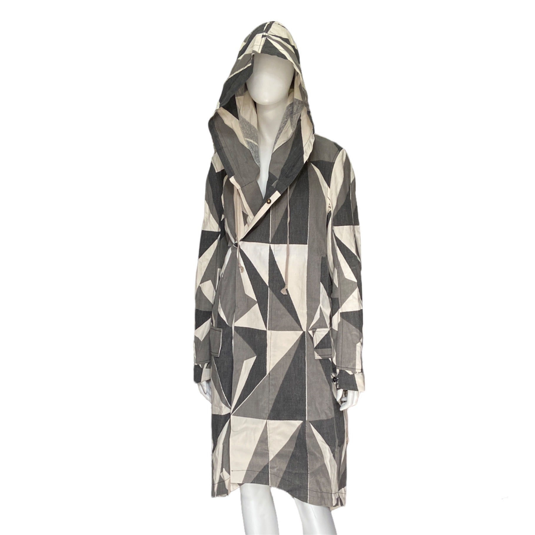 Rick owens BWNT drkshdw camo fishtail parka coat