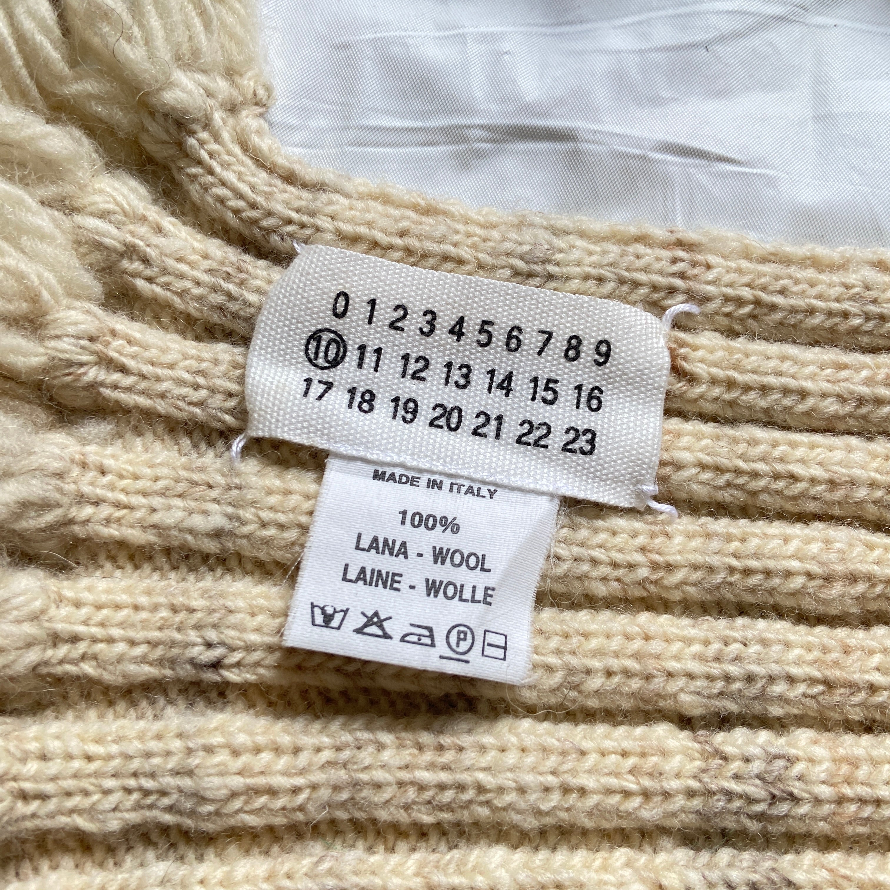 2022春夏新色 Maison Martin knit Margiela アウトレット割引品 10 www