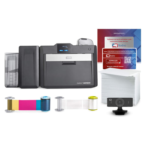 Fargo HDP6600 and Id card Printing supplies