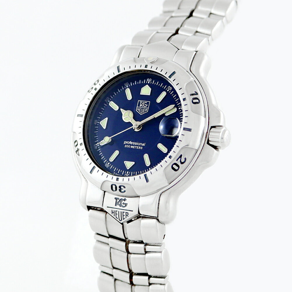 TAG HEUER】タグホイヤー 6000シリーズ デイト WH1215-K1 クォーツ ボーイズ_697834 - ブランド腕時計