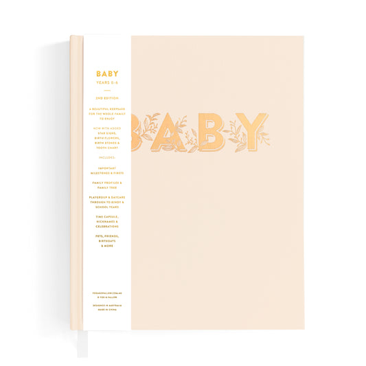FOX & FALLOW, Baby Book Buttermilk - Boxed