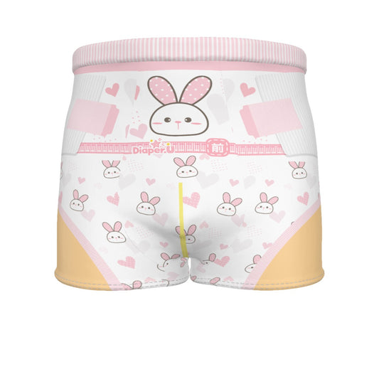 ABDL Adult Baby Boy Briefs - Red Animals – DiaperU