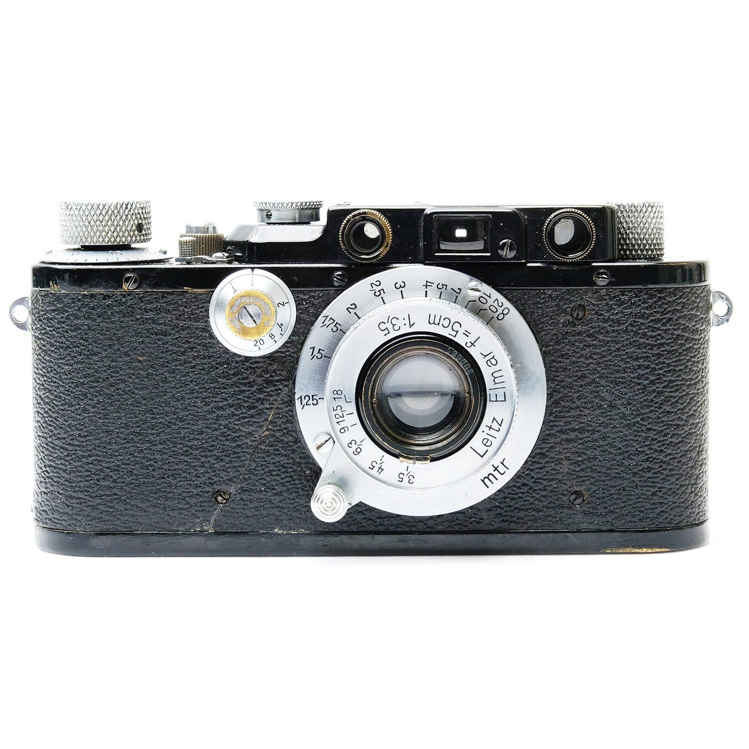 Leica IIIf, 5cm f 3.5 Elmar, Serviced 648113 – Leica Store San 