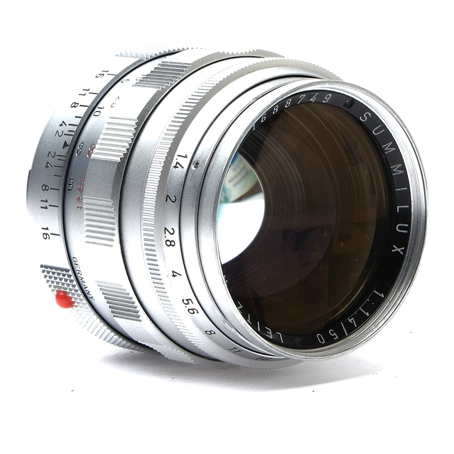 Leica 50mm F2.0 Summicron-M V5, Silver, Case 3650832 – Leica Store 