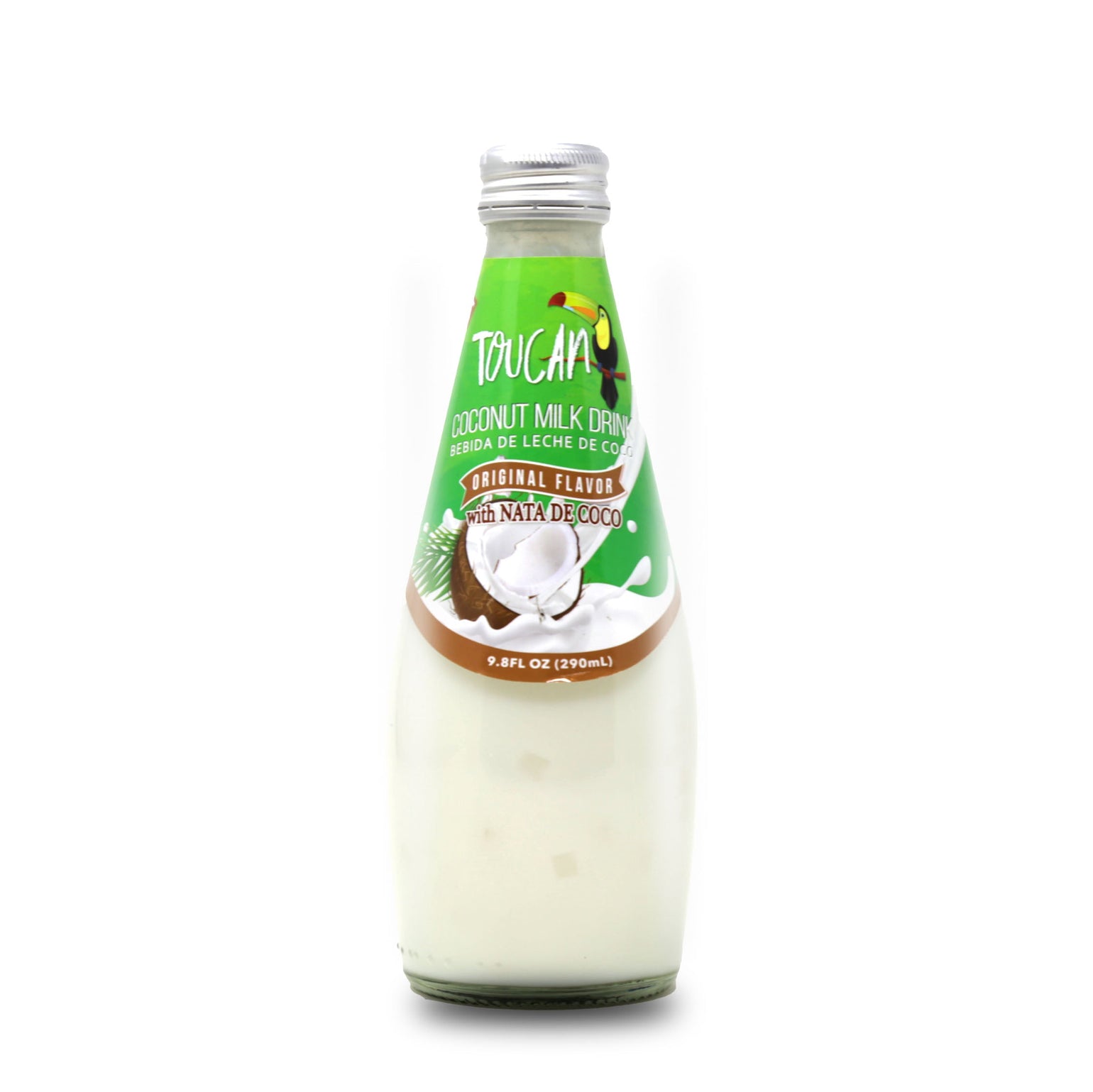 Toucan Coconut Milk Drink Original Flavor W/ Nata De Coco 9.8 FL Oz (2 ...