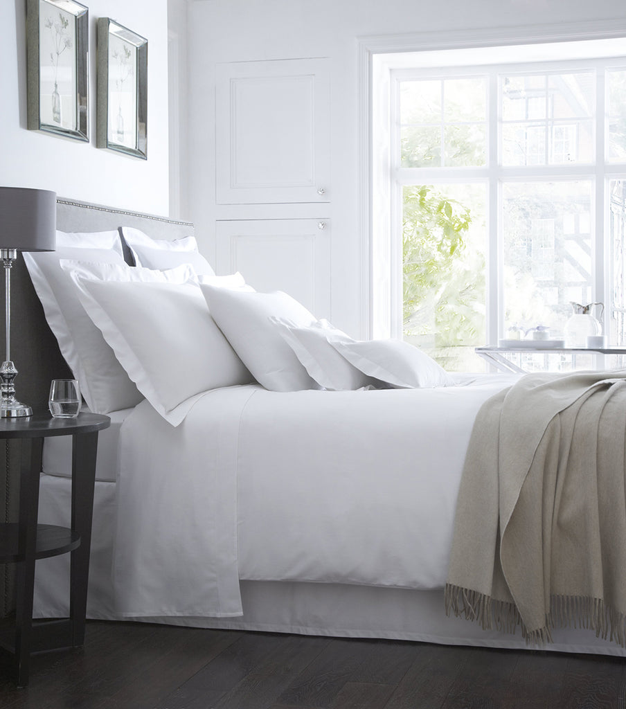 Biarritz  fine cotton fitted bed sheet hotel bedding - from The Fine Cotton Company