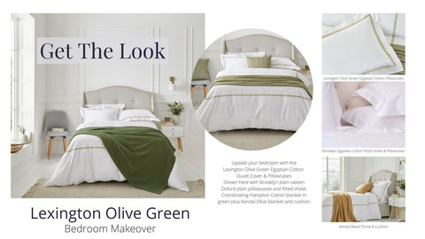Lexington Green Bed Linen, Duvet Covers, Pillowcases
